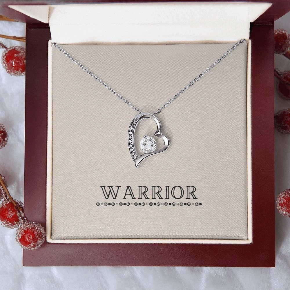 Coeur de Guerrier Éternel: L'Amour Incassable. Un Collier pour Toujours.
